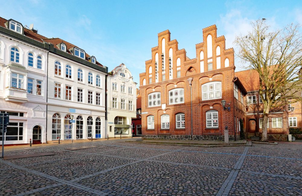 Ansicht des alten Rathauses in Rendsburg